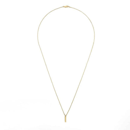 Linéaire Minimal Pendant Necklace