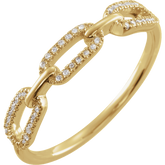 14K gold vermeil ring, lab grown diamond ring, chain link diamond ring, gold chain ring, diamond link ring, pavé diamond ring, modern gold ring, yellow gold statement ring, fine jewelry ring, minimalist diamond ring, luxury vermeil ring, stackable gold ring, women’s diamond ring, lab created diamond ring, contemporary gold jewelry, elegant gold ring design, VS clarity diamonds, F color diamonds, sustainable diamond jewelry, diamond fashion ring