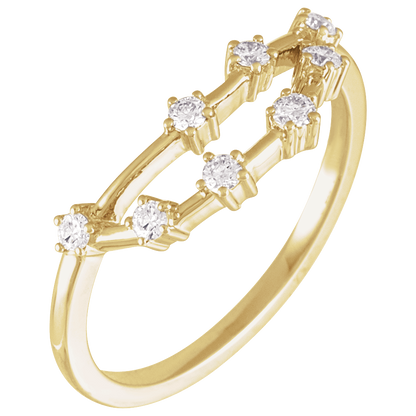 Capricorn diamond ring
Capricorn zodiac ring
14K gold Capricorn ring
natural diamond zodiac ring
Capricorn constellation jewelry
astrology gold ring
Capricorn birth sign jewelry
luxury zodiac ring women