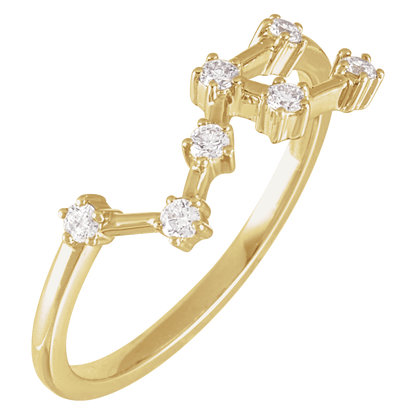 GC Leo Constellation Ring | 14K Gold Diamond (Copy) - Guerilla Choice