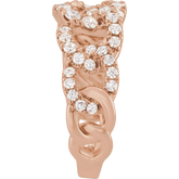 1 CTW Lab Grown Diamond Ring 14K Yellow Gold - Guerilla Choice