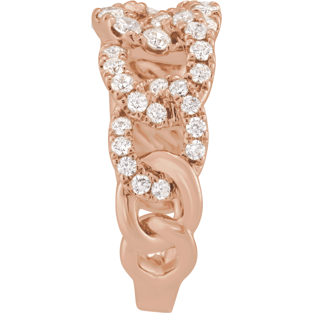 1 CTW Lab Grown Diamond Ring 14K Yellow Gold - Guerilla Choice