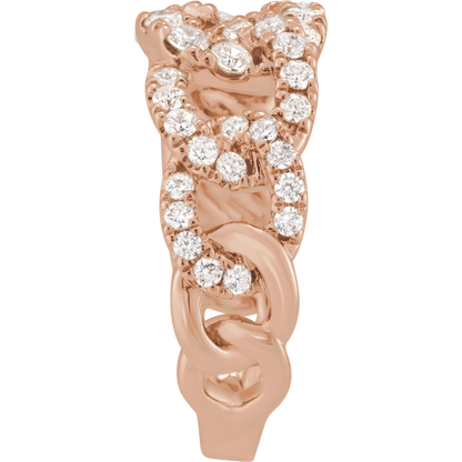 1 CTW Lab Grown Diamond Ring 14K Yellow Gold - Guerilla Choice