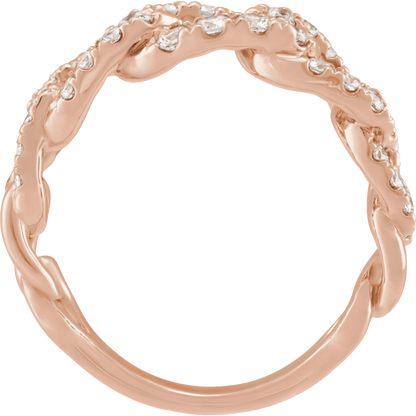 1 CTW Lab Grown Diamond Ring 14K Yellow Gold - Guerilla Choice