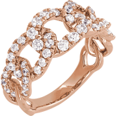 1 CTW Lab Grown Diamond Ring 14K Yellow Gold - Guerilla Choice