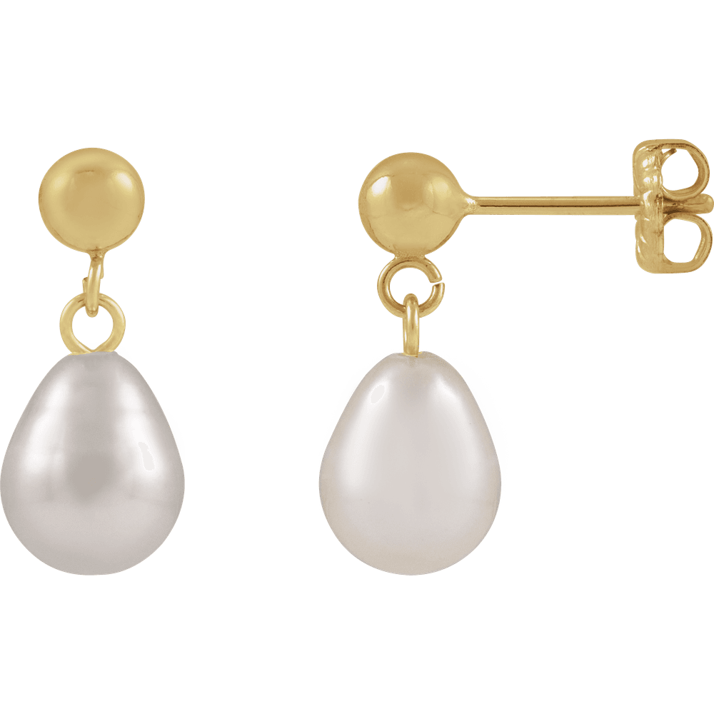 Lisette 14K Gold-Filled Freshwater Pearl Drop Earrings