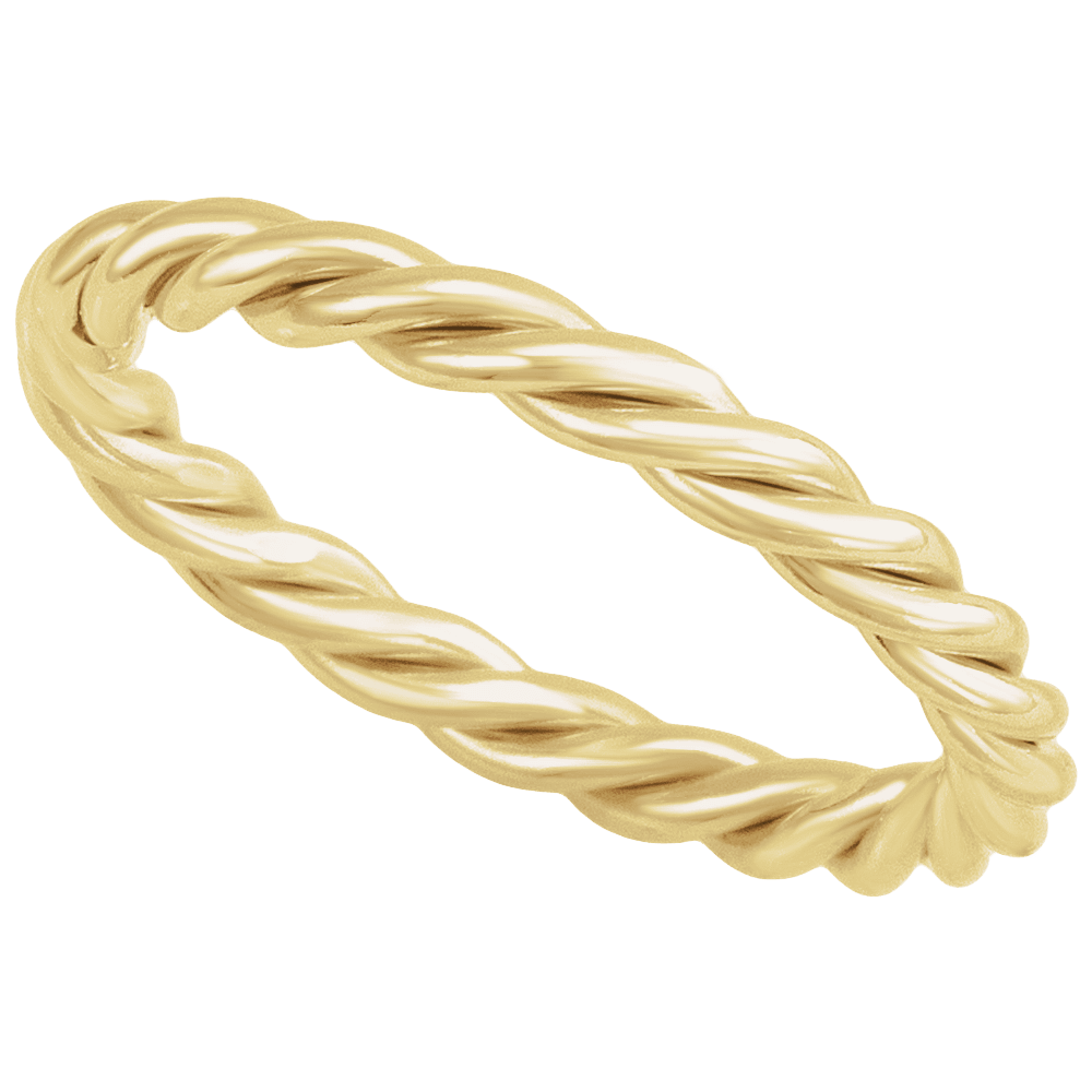 Éloïse 14K Gold-Filled Twisted Rope Ring