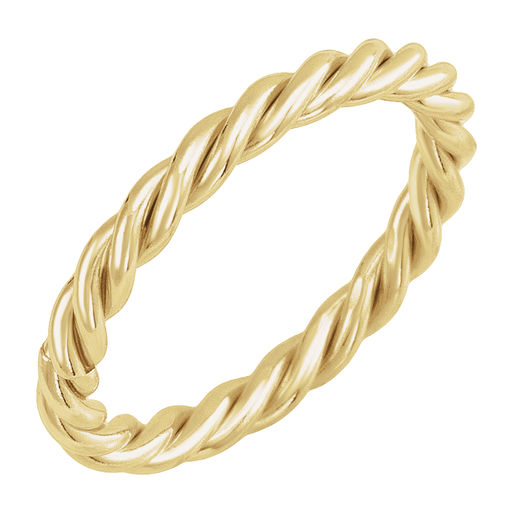 Éloïse 14K Gold-Filled Twisted Rope Ring