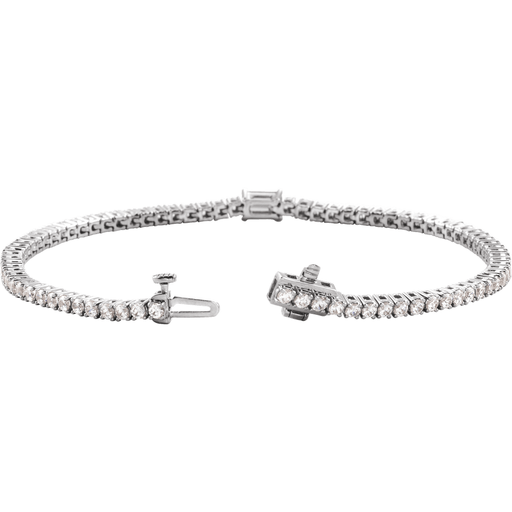 L’Instant Émeraude 14K Gold Lab-Grown Emerald &amp; Diamond Tennis Bracelet