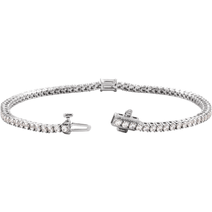 L’Instant Émeraude 14K Gold Lab-Grown Emerald &amp; Diamond Tennis Bracelet