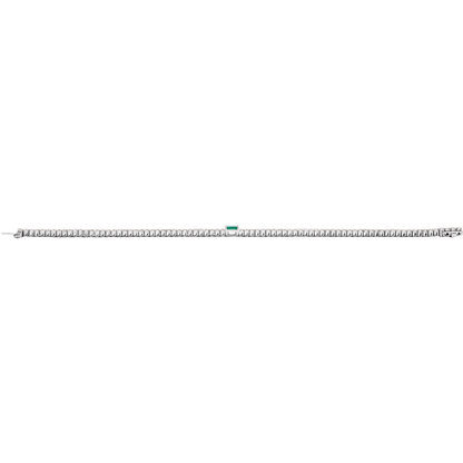 L’Instant Émeraude 14K Gold Lab-Grown Emerald &amp; Diamond Tennis Bracelet