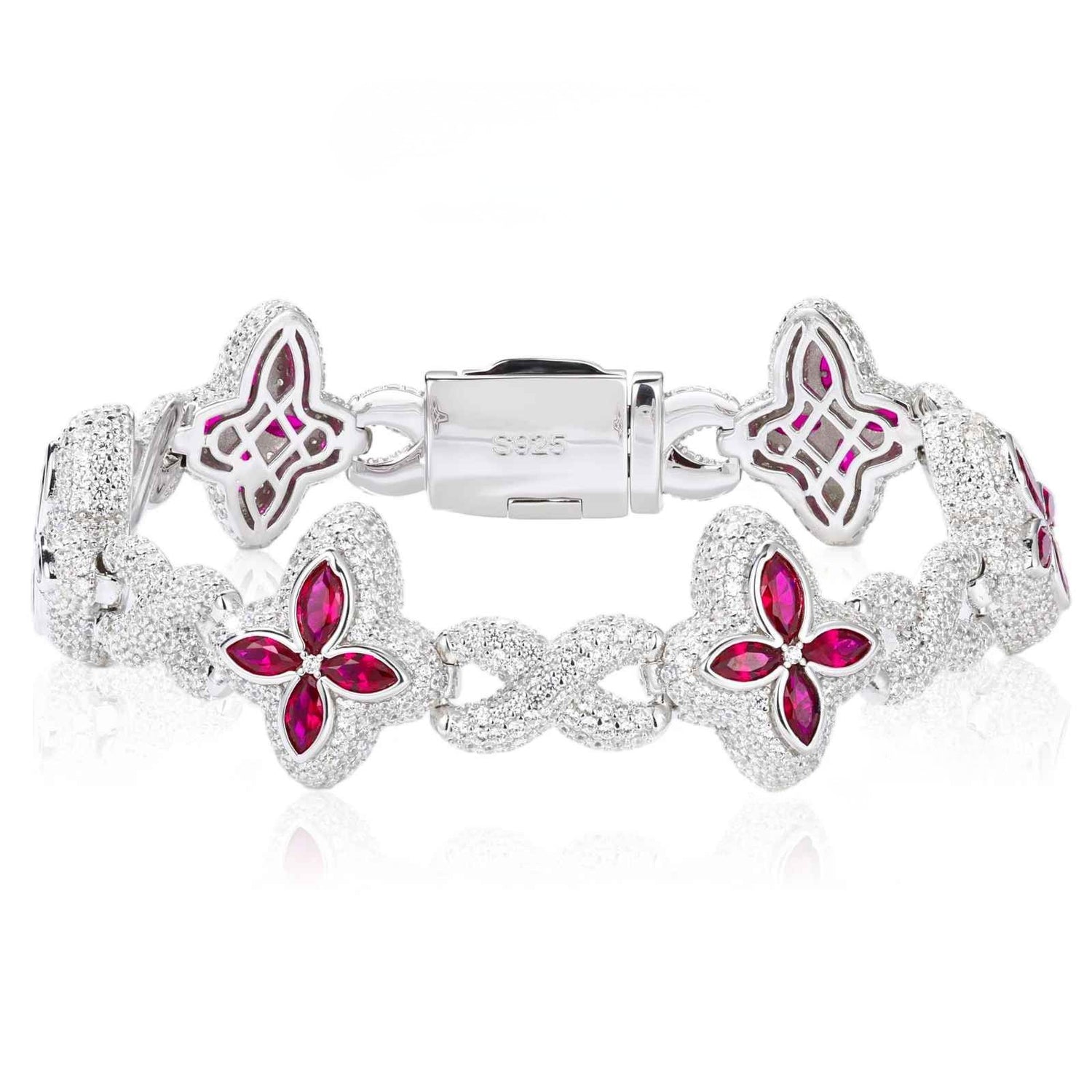 Fleur d’Éternité Moissanite Bracelet