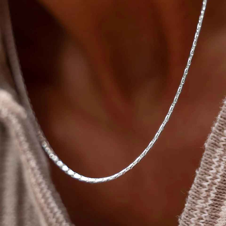 Évoque Homme Link Necklace