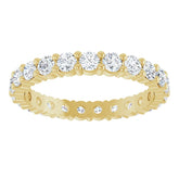 14k yellow gold eternity band
diamond eternity ring 2.5mm
shared prong diamond band
natural diamond eternity ring
luxury anniversary band
women’s diamond wedding band
fine jewelry eternity ring
Guerilla Choice diamond band