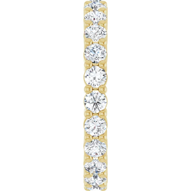 14k yellow gold eternity band
diamond eternity ring 2.5mm
shared prong diamond band
natural diamond eternity ring
luxury anniversary band
women’s diamond wedding band
fine jewelry eternity ring
Guerilla Choice diamond band