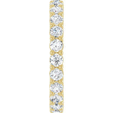 14k yellow gold eternity band
diamond eternity ring 2.5mm
shared prong diamond band
natural diamond eternity ring
luxury anniversary band
women’s diamond wedding band
fine jewelry eternity ring
Guerilla Choice diamond band