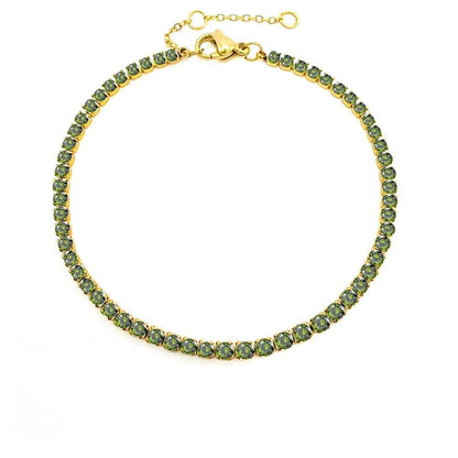 Éclat de Naissance  Personalized Birthstone Tennis Bracelet