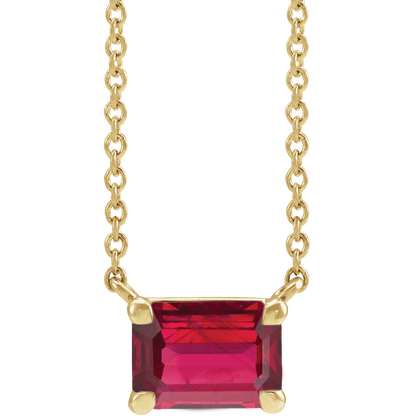 14K yellow gold ruby necklace
lab-grown ruby necklace
emerald cut ruby pendant
ruby claw prong necklace
fine jewelry ruby necklace
luxury ruby gold necklace
minimalist ruby pendant
solid gold ruby necklace
July birthstone ruby necklace
red gemstone gold necklace
18 inch ruby necklace
dainty gold ruby pendant
modern emerald cut ruby necklace
high quality lab grown ruby jewelry
gift for her ruby necklace
romantic red gemstone necklace
luxury everyday ruby necklace
14K gold gemstone necklace
ruby anniversary g