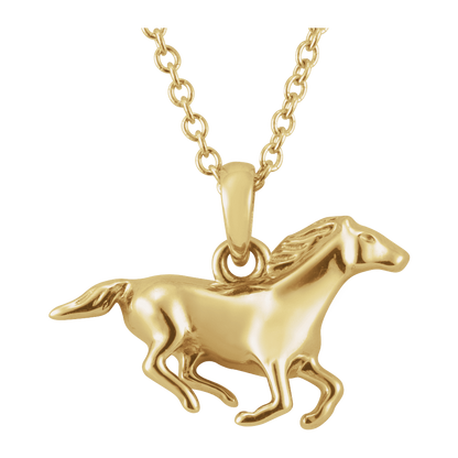 14K gold horse necklace
solid gold horse pendant
horse jewelry for women
equestrian gold necklace
14k yellow gold pendant
minimal gold horse necklace
luxury horse charm necklace
adjustable gold necklace 16 18 inch
fine gold equestrian jewelry
gift for horse lover woman