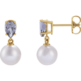 14k gold tanzanite earrings
tanzanite pearl drop earrings
akoya pearl gold earrings
natural tanzanite earrings
luxury pearl earrings for women
fine jewelry tanzanite
14k yellow gold pearl earrings
violet blue gemstone earrings
designer tanzanite jewelry
elegant pearl drop earrings