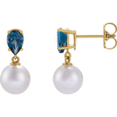 14k gold pearl earrings
london blue topaz earrings
akoya pearl drop earrings
natural blue topaz gold earrings
fine jewelry pearl earrings
luxury pearl earrings for women
14k yellow gold pearl earrings
designer pearl topaz earrings
elegant gold dangle earrings
timeless pearl jewelry