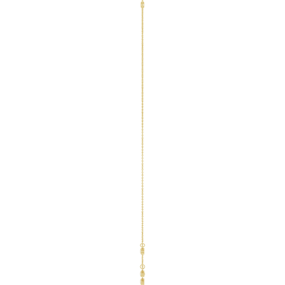 Étoile Cinq Diamond Station Necklace