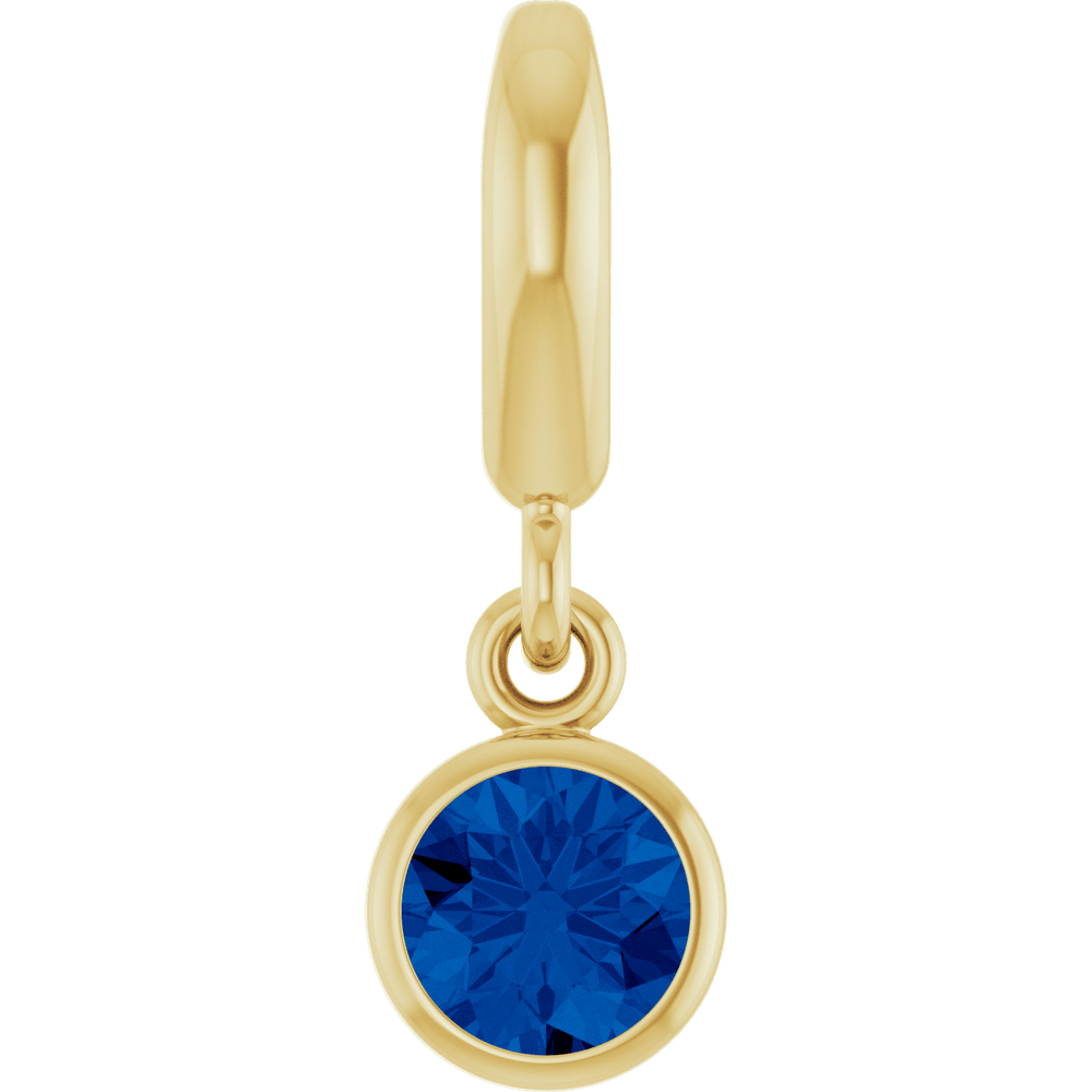 GC Mois de Vie 14K Gold Birthstone Charm