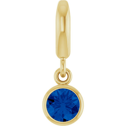 GC Mois de Vie 14K Gold Birthstone Charm