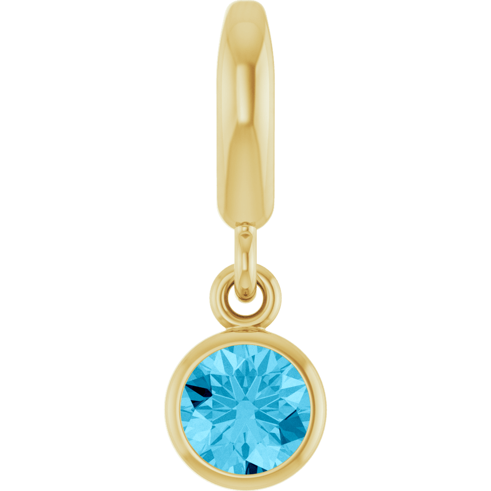 GC Mois de Vie 14K Gold Birthstone Charm