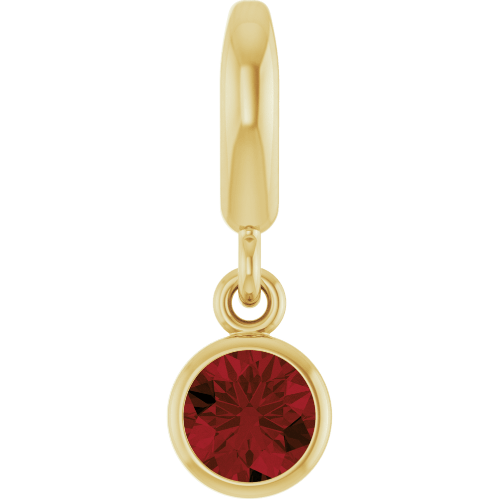 GC Mois de Vie 14K Gold Birthstone Charm