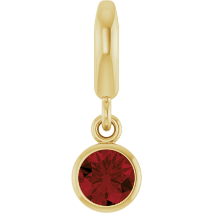 GC Mois de Vie 14K Gold Birthstone Charm