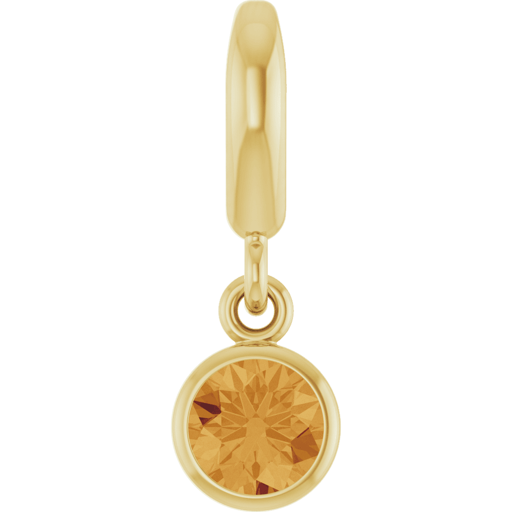 GC Mois de Vie 14K Gold Birthstone Charm
