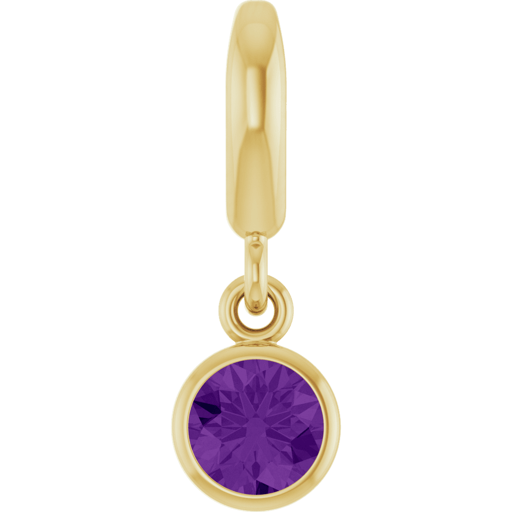 GC Mois de Vie 14K Gold Birthstone Charm