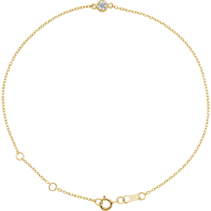 14K gold diamond bracelet, natural diamond bezel bracelet, 1/10 ct diamond bracelet, solid gold diamond bracelet, dainty diamond bracelet, minimalist diamond jewelry, adjustable gold bracelet women, fine jewelry diamond bracelet, yellow gold diamond bracelet, everyday diamond bracelet, real diamond gold bracelet, luxury bezel diamond bracelet