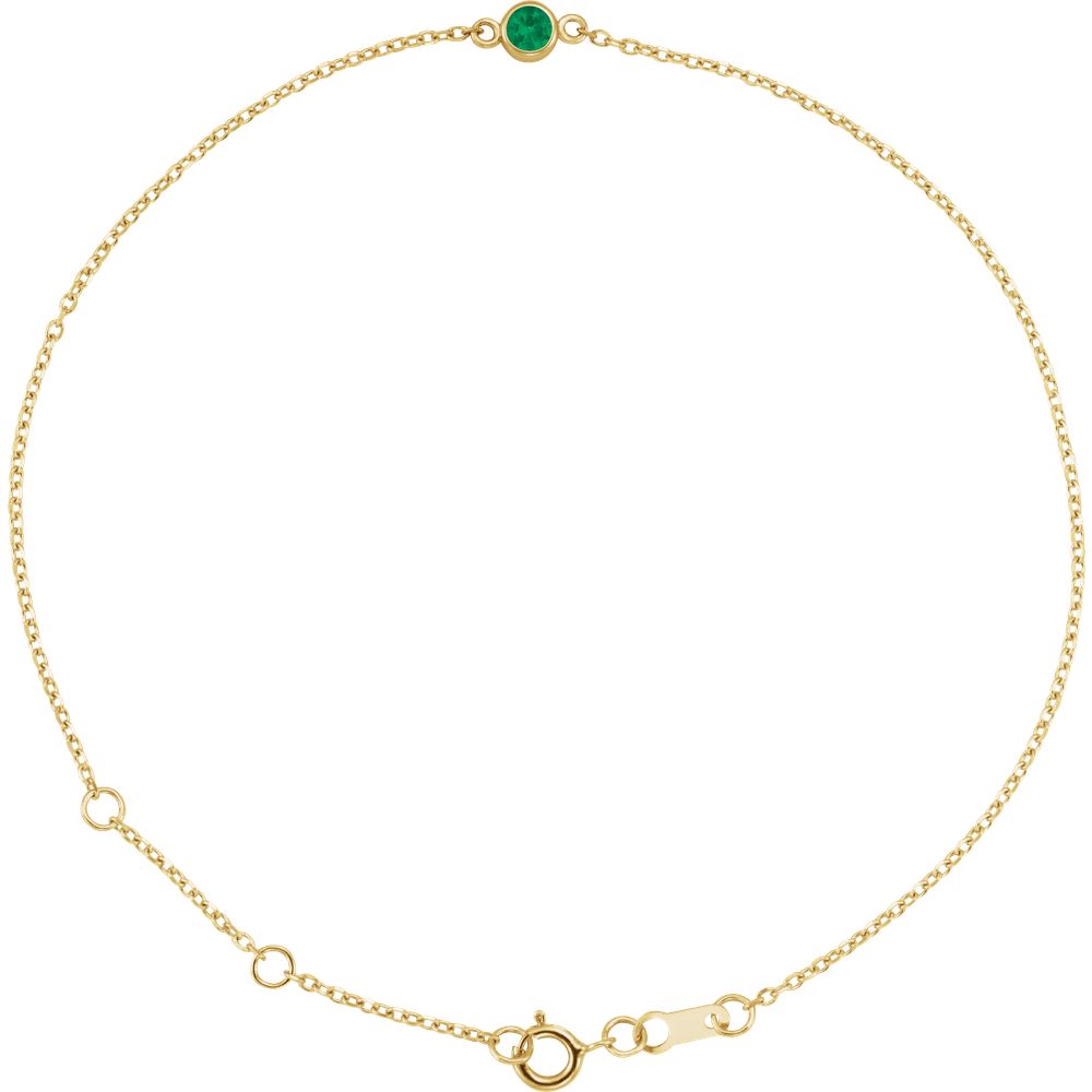14K gold emerald bracelet, natural emerald gold bracelet, bezel set emerald bracelet, green gemstone bracelet, adjustable gold bracelet women, solid gold emerald bracelet, fine jewelry emerald bracelet, May birthstone bracelet, minimalist emerald bracelet, dainty gold gemstone bracelet, luxury emerald bracelet, real emerald gold bracelet
