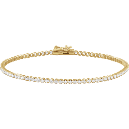 Éclat Line Diamond Bracelet  14K Gold GC
