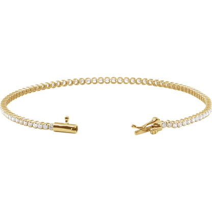Éclat Line Diamond Bracelet  14K Gold GC