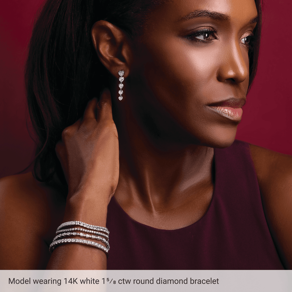 Éclat Line Diamond Bracelet  14K Gold GC