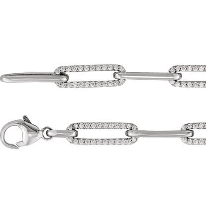 14K white gold diamond bracelet
1 carat diamond link bracelet
solid white gold diamond bracelet
natural diamond bracelet 1 CTW
luxury diamond bracelet 7 inch
white gold statement bracelet
fine jewelry diamond link bracelet
real diamond white gold bracelet
high end diamond bracelet women
1ct diamond bracelet white gold