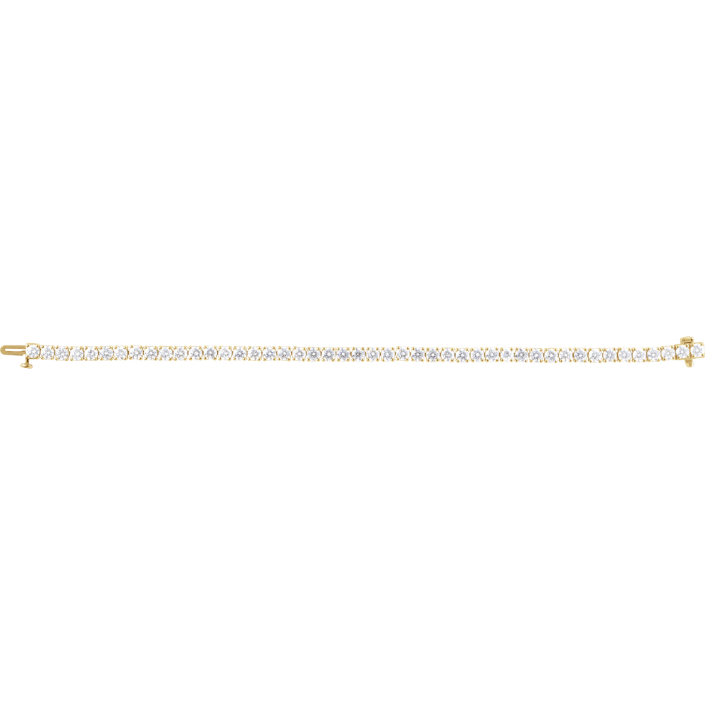 Solid 14K gold tennis bracelet

Lab-grown diamonds with exceptional brilliance

Classic 4-prong setting for security &amp; longevity

Elegant 4 mm width for a balanced luxury look

Secure box clasp for everyday confidence

Designed as a long-term jewelry investment

Ideal for gifting, anniversaries &amp; milestone moments