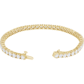 Solid 14K gold tennis bracelet

Lab-grown diamonds with exceptional brilliance

Classic 4-prong setting for security & longevity

Elegant 4 mm width for a balanced luxury look

Secure box clasp for everyday confidence

Designed as a long-term jewelry investment

Ideal for gifting, anniversaries & milestone moments