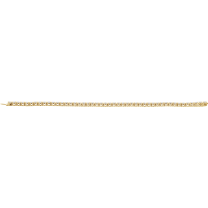 Solid 14K gold tennis bracelet

Lab-grown diamonds with exceptional brilliance

Classic 4-prong setting for security &amp; longevity

Elegant 4 mm width for a balanced luxury look

Secure box clasp for everyday confidence

Designed as a long-term jewelry investment

Ideal for gifting, anniversaries &amp; milestone moments