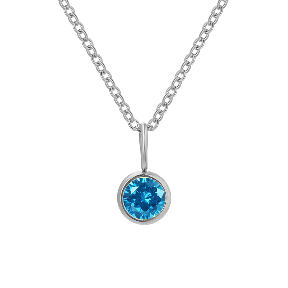 Lumière Birthstone Necklace Month &amp; Zodiac Collection
