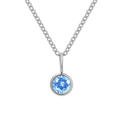 Lumière Birthstone Necklace Month &amp; Zodiac Collection