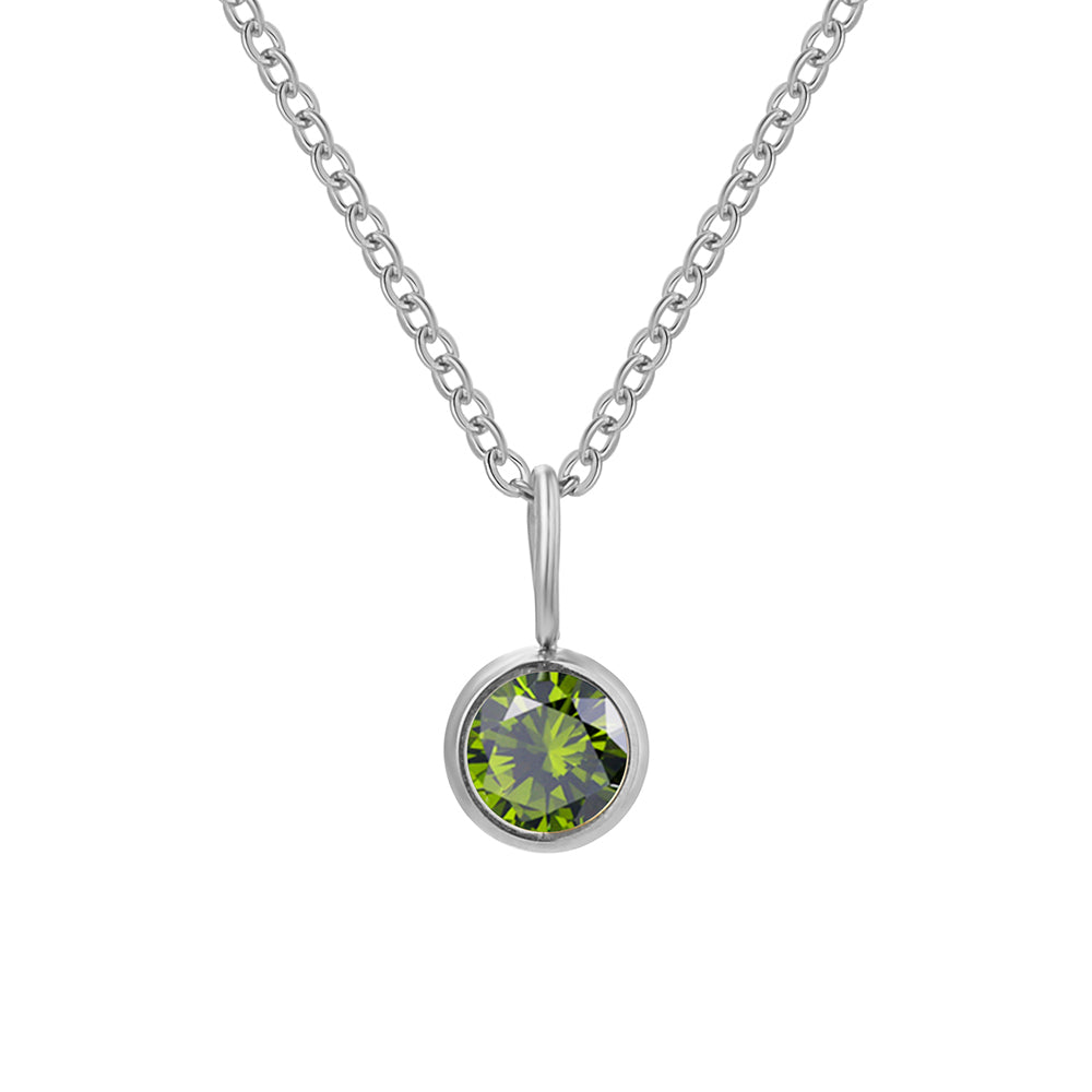 Lumière Birthstone Necklace Month &amp; Zodiac Collection