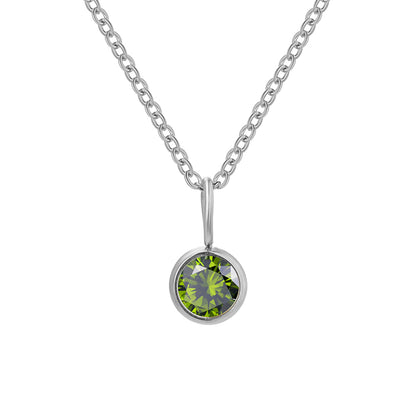 Lumière Birthstone Necklace Month &amp; Zodiac Collection