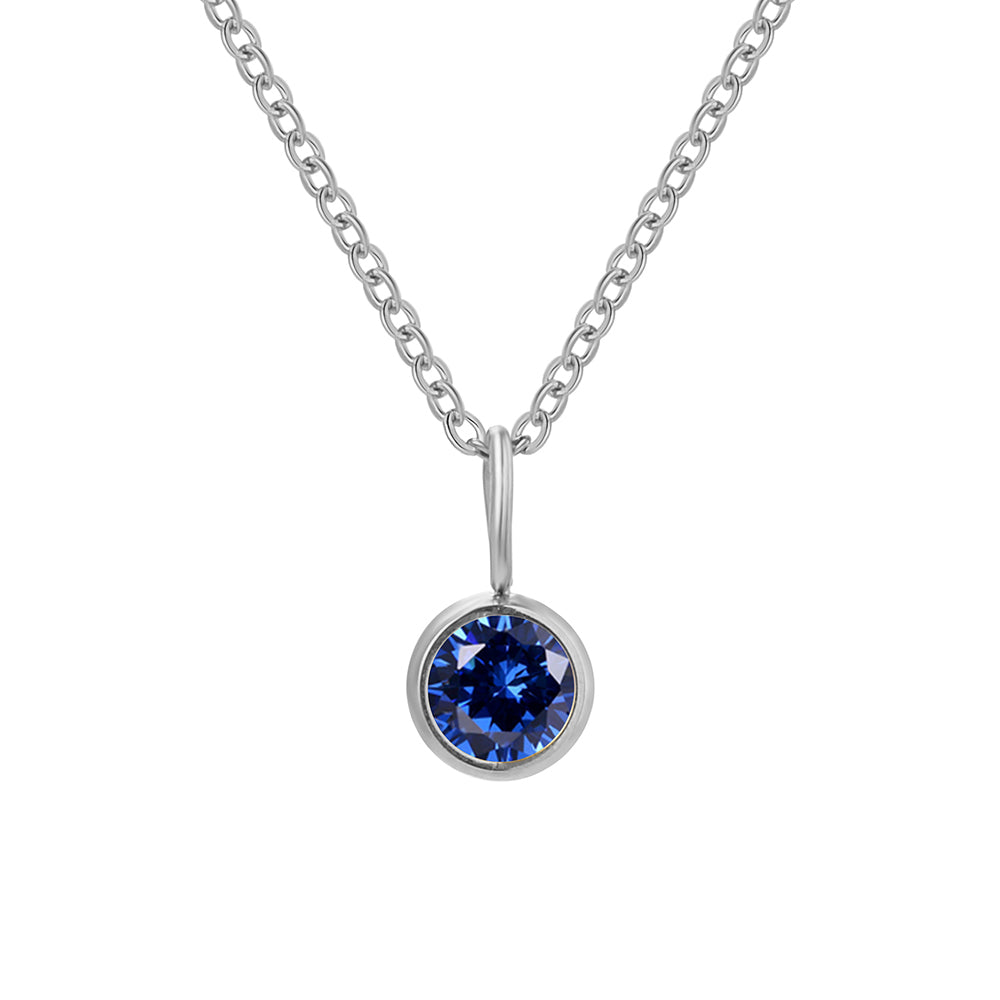 Lumière Birthstone Necklace Month &amp; Zodiac Collection