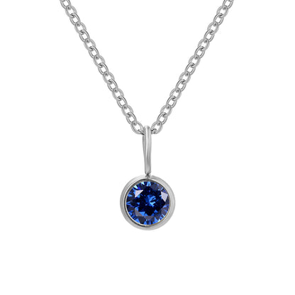 Lumière Birthstone Necklace Month &amp; Zodiac Collection