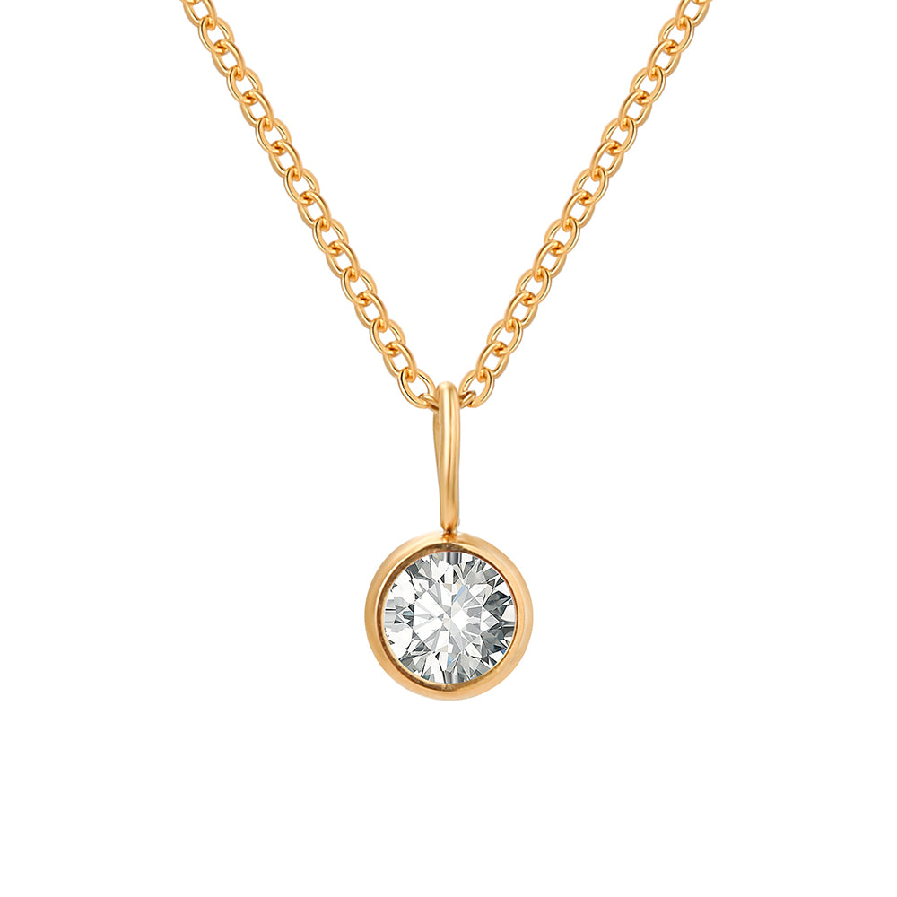 Lumière Birthstone Necklace Month &amp; Zodiac Collection