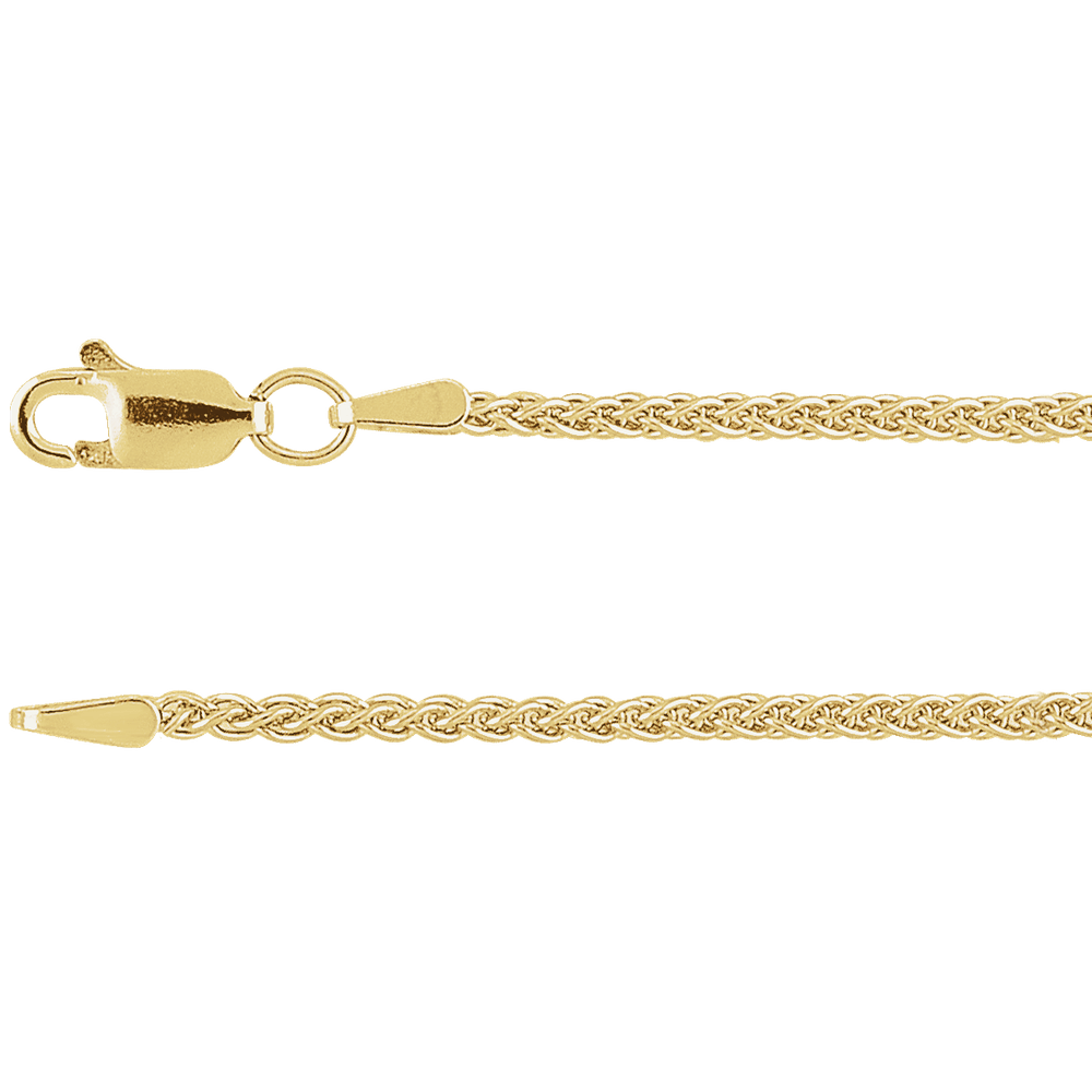 Épi Solaire 14K Gold-Filled &amp; Solid Gold Wheat Chain